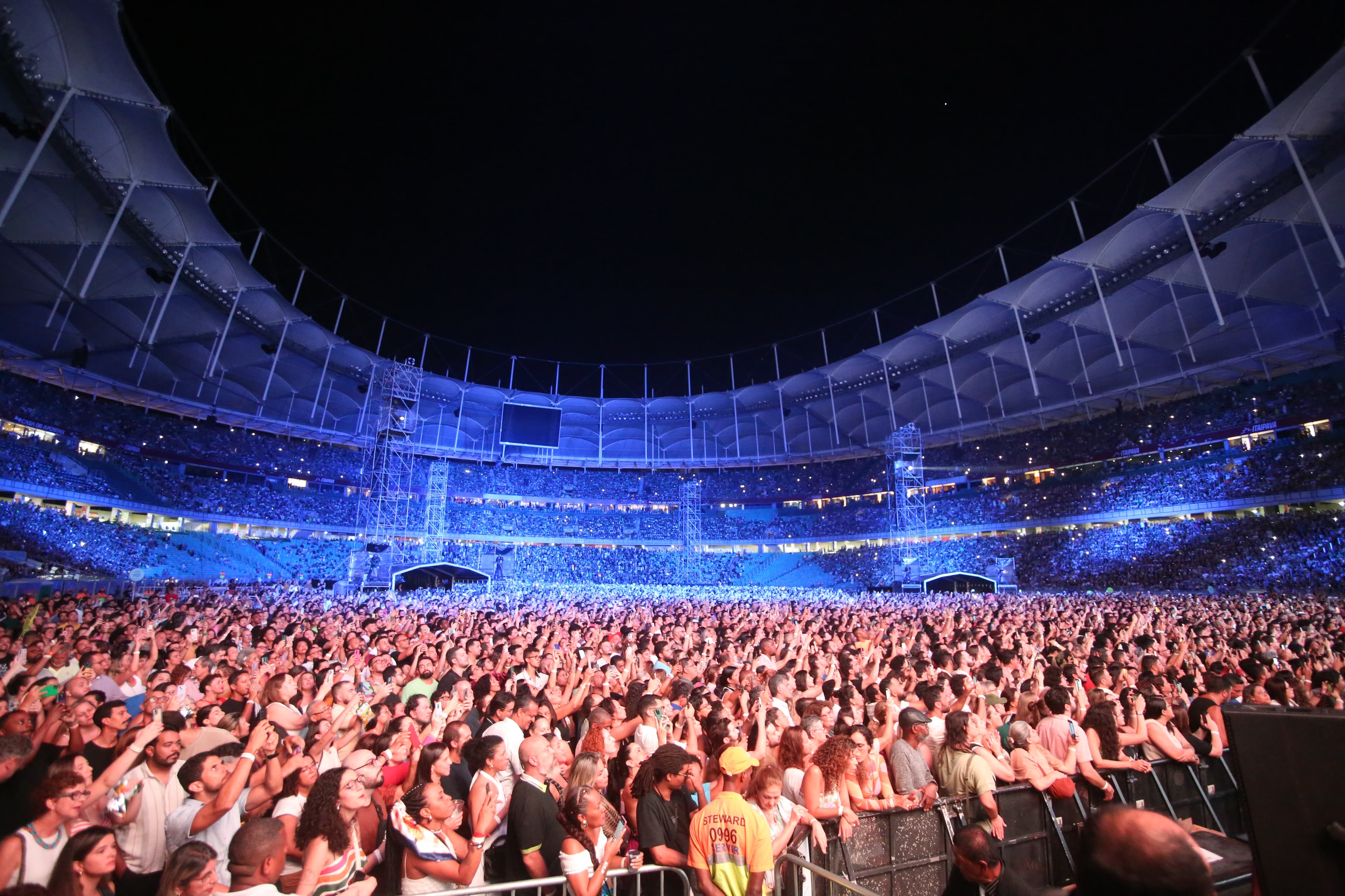 Arena Fonte Nova confirma shows de Djavan, Kid Abelha e Luan Santana em 2026