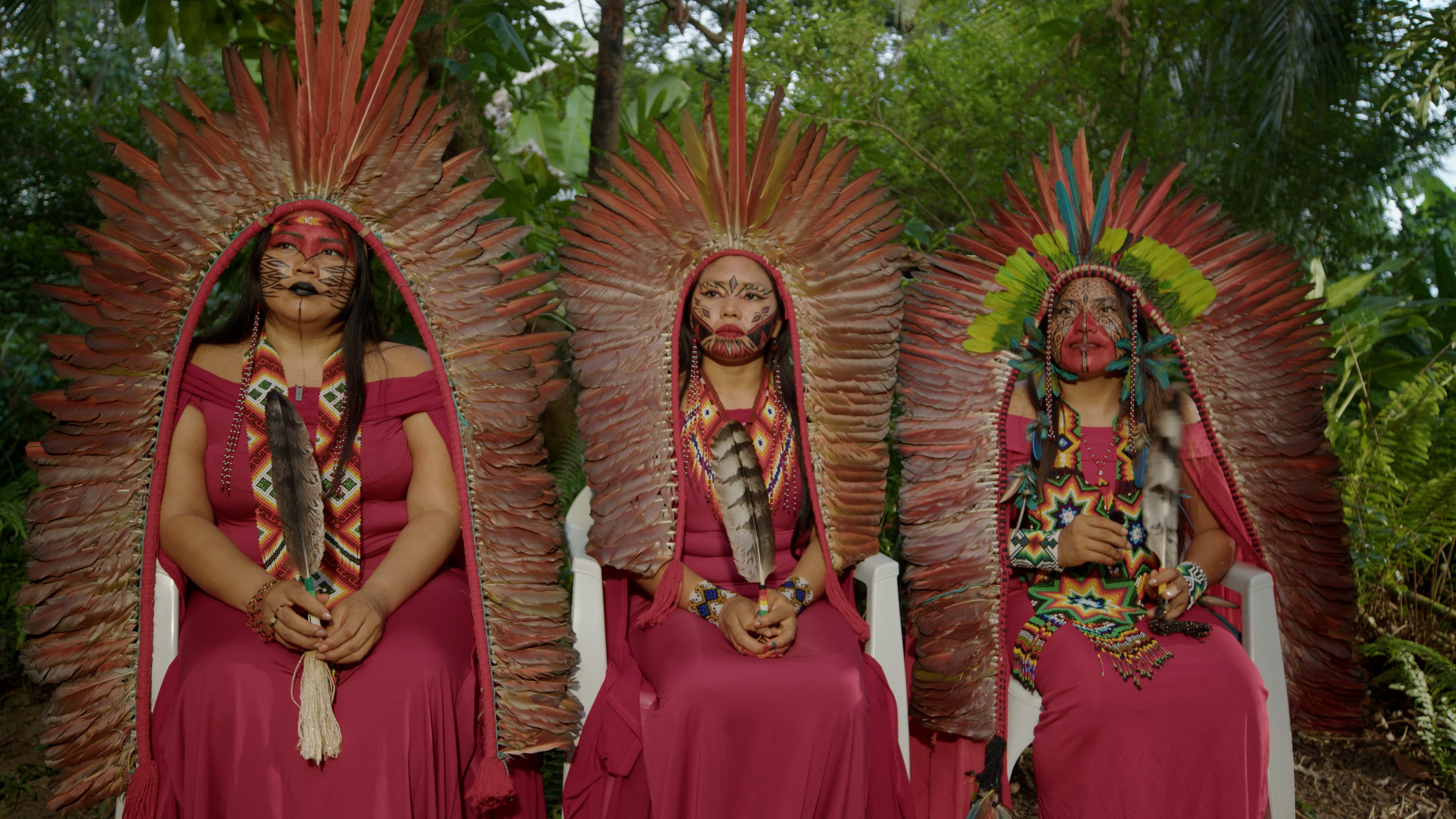 Mulheres Huni Kuin do Acre levam sabedoria ancestral à Bahia