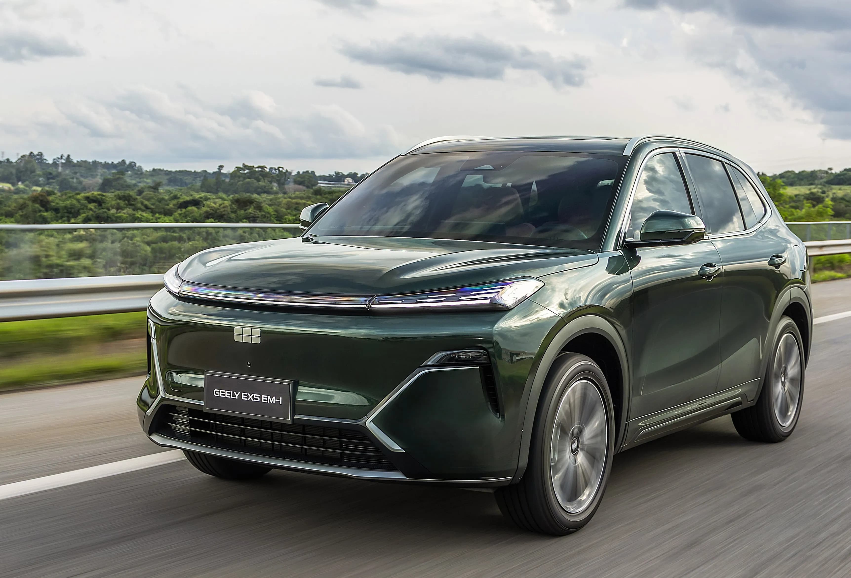 SUV elétrico chinês Geely EX5 é o carro do vencedor do BBB 26