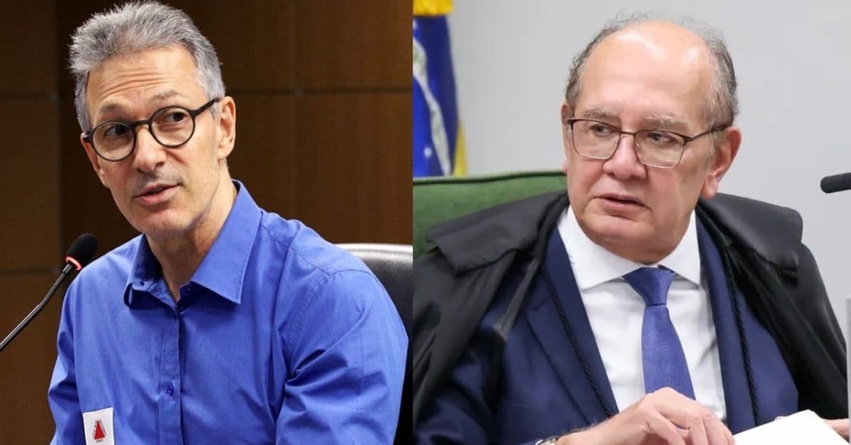 Zema questiona Gilmar Mendes sobre Justiça 'cega' em Ouro Preto