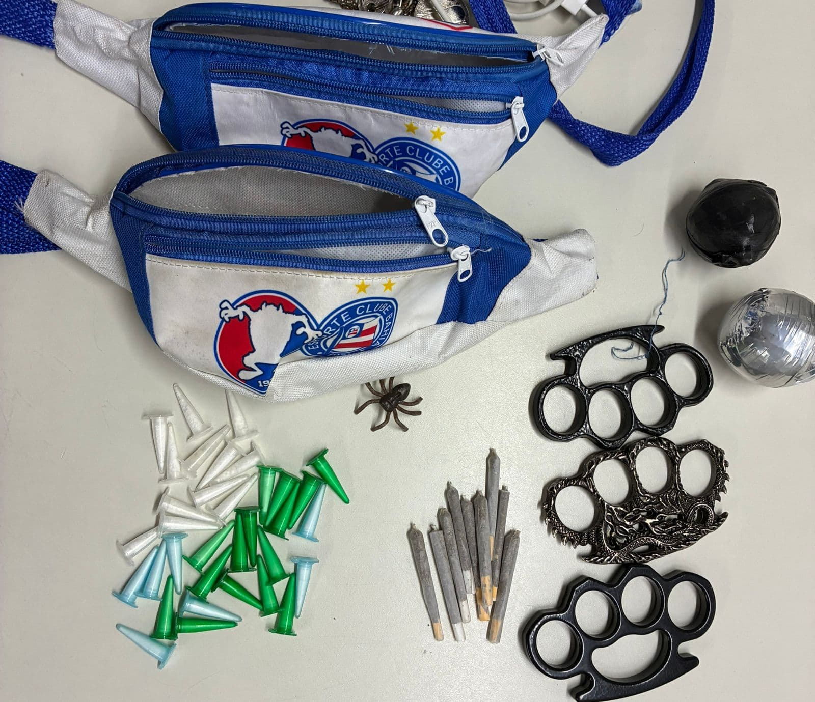 Membros da Bamor são presos com explosivos antes de jogo na Fonte Nova