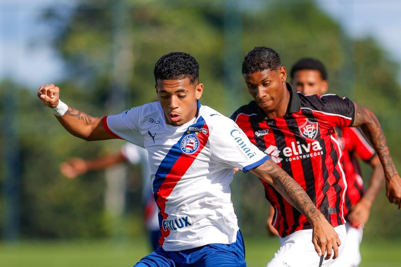 BaVi Sub-20: Bahia e Vitória empatam em 1 a 1 no Brasileirão