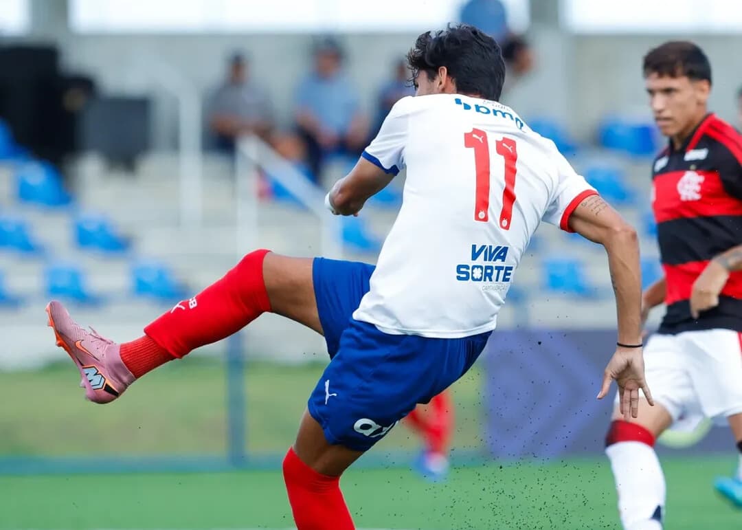Bahia vence Flamengo por 1 a 0 e sobe para 7ª posição no Brasileirão Sub-20