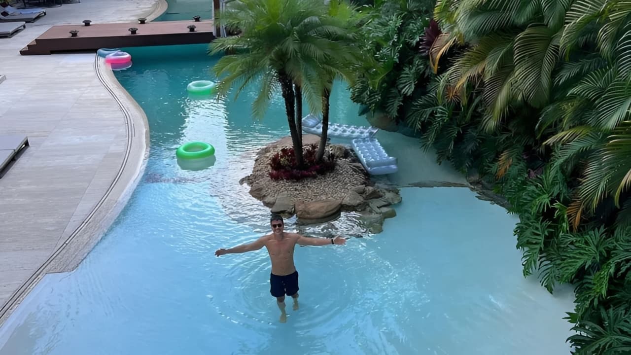 Mansão de Rodrigo Faro em São Paulo tem praia artificial e ilha particular