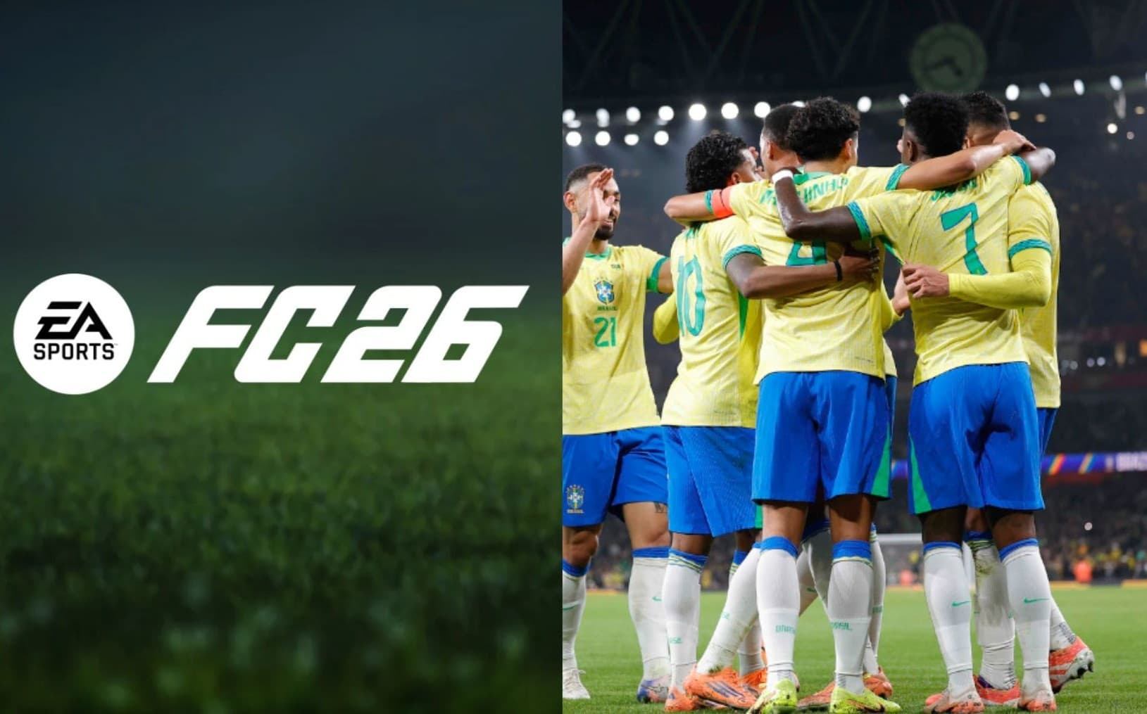 Seleção Brasileira retorna ao EA Sports FC 26 após três anos