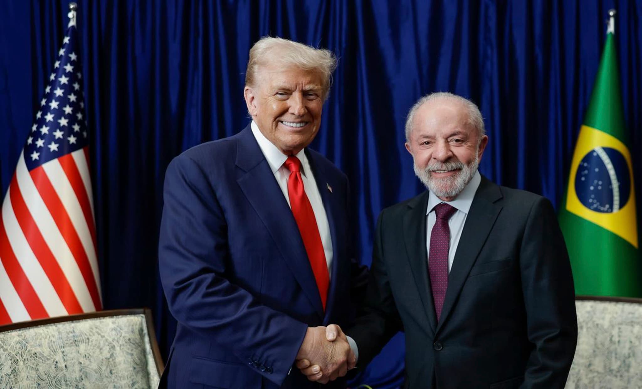 Lula se reúne com Trump nos EUA em meio a tensões com o Irã