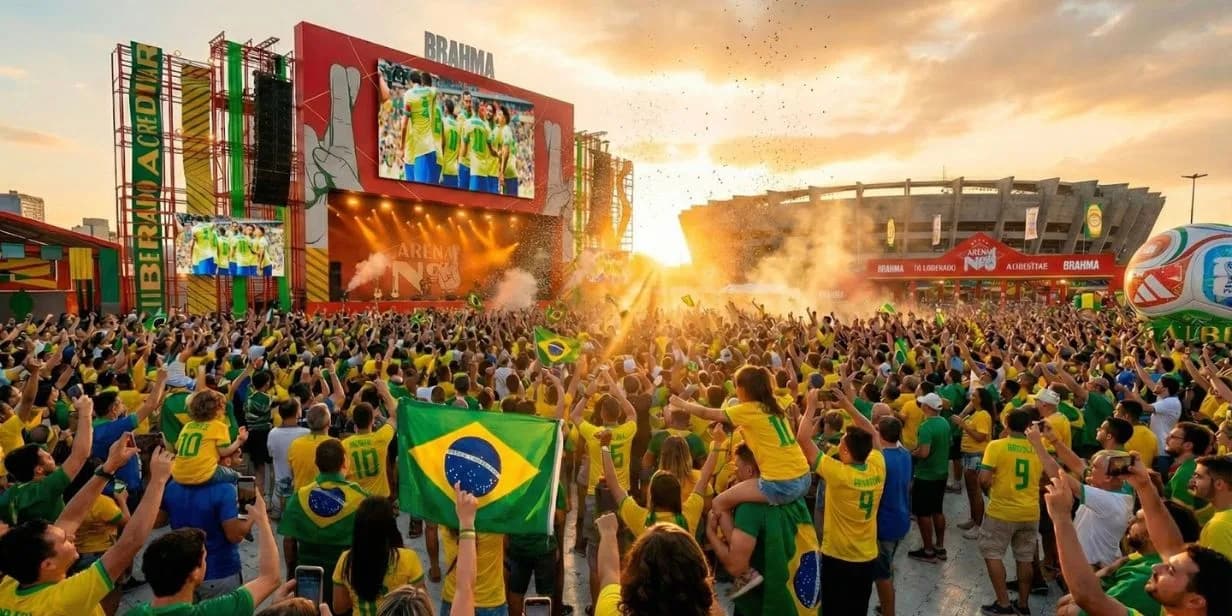 Salvador terá Arena Copa do Mundo gratuita com shows e transmissão de jogos