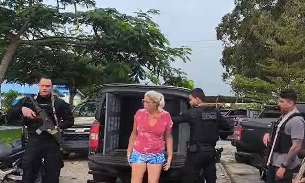 Mulher condenada por tráfico é presa em Porto Seguro, no sul da Bahia