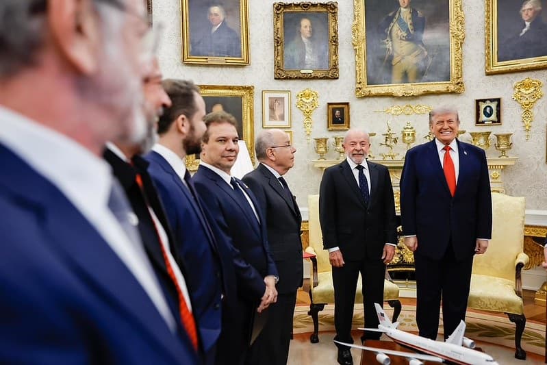 Lula questiona Trump sobre ausência dos EUA em licitações de infraestrutura