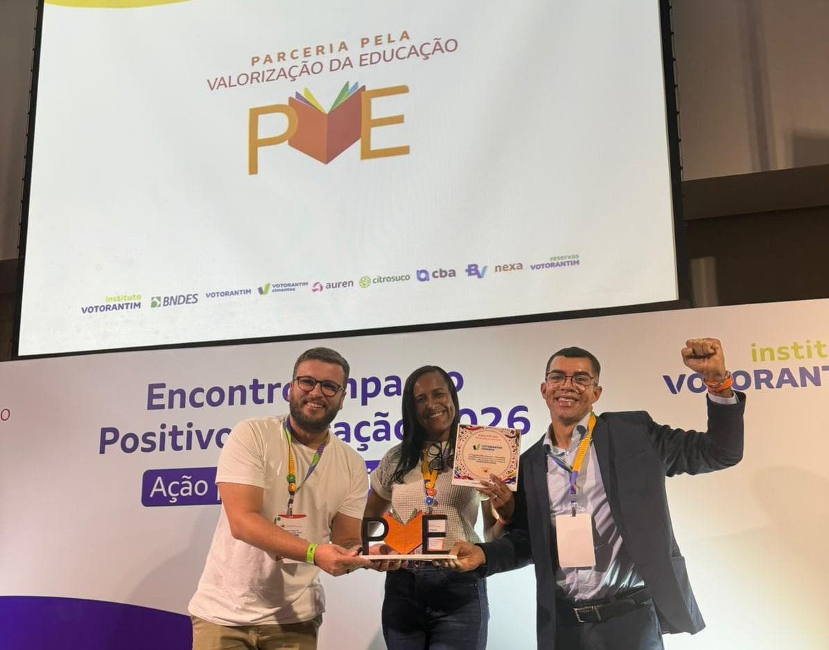 Projeto educacional de Camaçari vence prêmio nacional em São Paulo