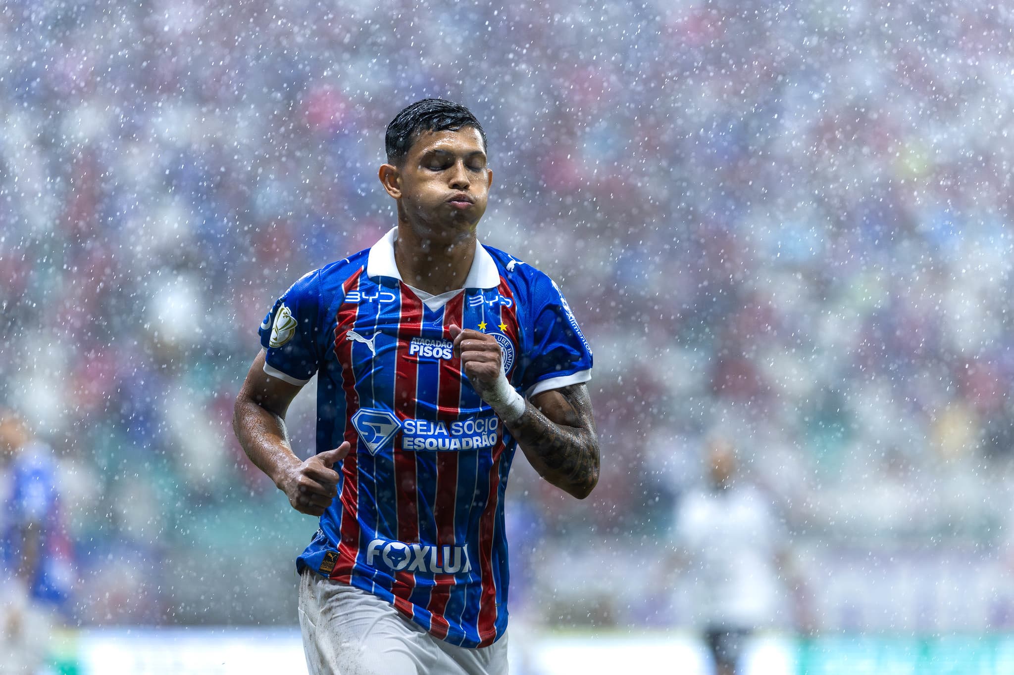 Erick Pulga, do Bahia, revela ansiedade por baixa produção de gols em 2026