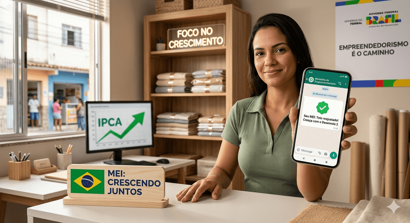 Governo estuda reajuste anual do teto do MEI atrelado à inflação